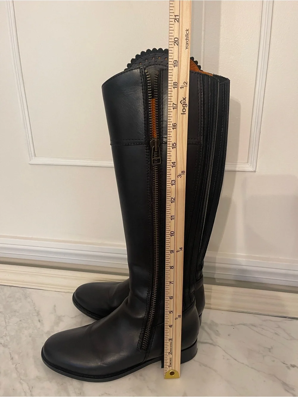 Fairfax & Favor Black Regina Boot